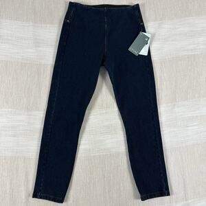 NWT Lysse Cropped Toothpick Denim Leggings Sz Small Indigo Wash S Inseam 24.5"